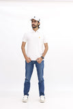 Johny Collar - Waffle Textured knitted Polo