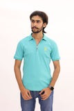 Zipper Knitted Polo
