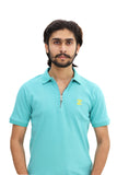 Zipper Knitted Polo