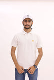 Johny Collar - Waffle Textured knitted Polo